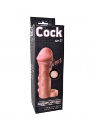 Фаллоудлинитель с кольцом COCK size M - 15 см. - LOVETOY (А-Полимер) - в Домодедово купить с доставкой