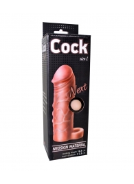 Фаллоудлинитель с кольцом COCK size L - 16,5 см. - LOVETOY (А-Полимер) - в Домодедово купить с доставкой
