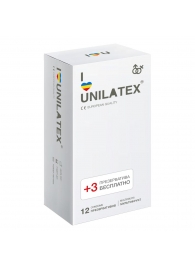 Разноцветные ароматизированные презервативы Unilatex Multifruit  - 12 шт. + 3 шт. в подарок - Unilatex - купить с доставкой в Домодедово
