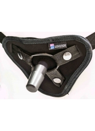 Вибрострапон с двумя насадками UniStrap - 18 и 18 см. - LOVETOY (А-Полимер) - купить с доставкой в Домодедово