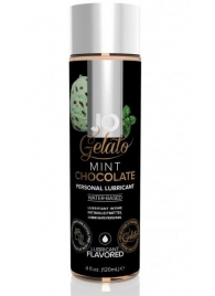 Лубрикант с ароматом мятного шоколада JO GELATO MINT CHOCOLATE - 120 мл. - System JO - купить с доставкой в Домодедово