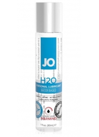 Возбуждающий лубрикант на водной основе JO Personal Lubricant H2O Warming - 30 мл. - System JO - купить с доставкой в Домодедово