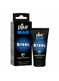 Эрекционный гель для пениса pjur MAN Steel Gel - 50 мл. - Pjur - купить с доставкой в Домодедово