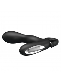 Чёрный вибростимулятор простаты Barrack - Baile - в Домодедово купить с доставкой