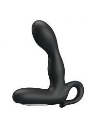 Чёрный вибростимулятор простаты Barrack - Baile - в Домодедово купить с доставкой