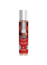 Смазка с ароматом клубники JO Flavored Strawberry Kiss - 30 мл. - System JO - купить с доставкой в Домодедово