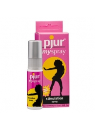 Возбуждающий женский спрей pjur MYSPRAY - 20 мл. - Pjur - купить с доставкой в Домодедово