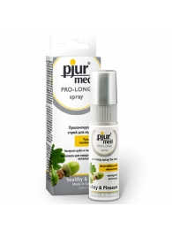 Пролонгирующий спрей с экстрактом дуба и пантенолом pjur MED Pro-long Spray - 20 мл. - Pjur - купить с доставкой в Домодедово