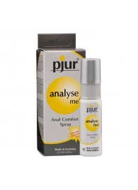 Обезболивающий анальный спрей pjur ANALYSE ME - 20 мл. - Pjur - купить с доставкой в Домодедово