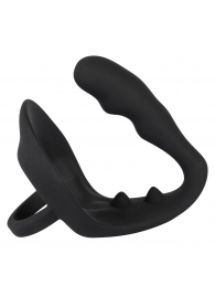 Эрекционное кольцо с подхватом мошонки и анальным отростком для воздействия на простату - Orion - в Домодедово купить с доставкой