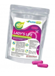 Возбуждающие капсулы Ladys Life - 2 капсулы (0,35 гр.) - SuperCaps - купить с доставкой в Домодедово