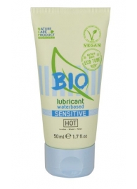 Органический лубрикант для чувствительной кожи Bio Sensitive - 50 мл. - HOT - купить с доставкой в Домодедово