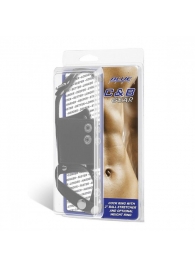 Кольцо на член и мошонку Cock Ring With 2  Ball Stretcher And Optional Weight Ring - BlueLine - в Домодедово купить с доставкой