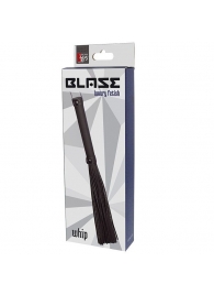 Чёрная плеть BLAZE WHIP BLACK - Dream Toys - купить с доставкой в Домодедово