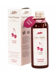 Эликсир Triple Pleasure  Горячая вишня  - 130 гр. - JULEJU - купить с доставкой в Домодедово