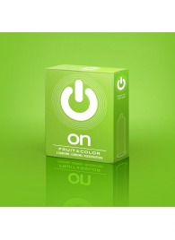 Цветные ароматизированные презервативы ON) Fruit   Color - 3 шт. - ON) - купить с доставкой в Домодедово