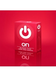 Супертонкие презервативы ON) Super Thin - 3 шт. - ON) - купить с доставкой в Домодедово