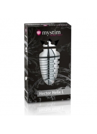 Анальный плаг для электростимуляции Hector Helix Buttplug L - 11,5 см. - MyStim - купить с доставкой в Домодедово