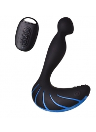 Чёрно-синий массажер простаты Erotist Third - Erotist Adult Toys - в Домодедово купить с доставкой