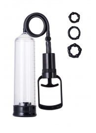 Вакуумная помпа A-toys с уплотнителем и эрекционными кольцами - A-toys - в Домодедово купить с доставкой