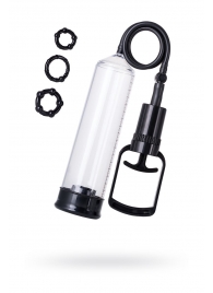 Вакуумная помпа A-toys с уплотнителем и эрекционными кольцами - A-toys - в Домодедово купить с доставкой