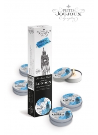 Набор из 5 свечей Petits Joujoux London с ароматом ревеня, амбры и чёрной смородины - MyStim - купить с доставкой в Домодедово
