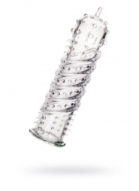 Прозрачная насадка на пенис TOYFA A-Toys - 15,5 см. - A-toys - в Домодедово купить с доставкой