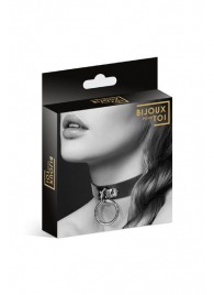 Узенький ошейник из полиуретана с кольцом - Bijoux Pour Toi - купить с доставкой в Домодедово