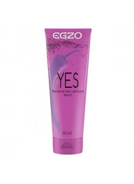 Согревающий лубрикант на водной основе Egzo Yes - 50 мл. - EGZO - купить с доставкой в Домодедово