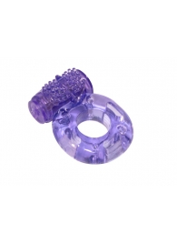 Фиолетовое эрекционное кольцо с вибрацией Rings Axle-pin - Lola Games - в Домодедово купить с доставкой