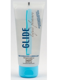 Интимная смазка на водной основе Glide - 100 мл. - HOT - купить с доставкой в Домодедово