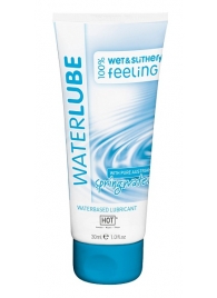 Гель-смазка на основе чистой родниковой воды WaterLube - 30 мл. - HOT - купить с доставкой в Домодедово