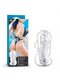 Прозрачный мастурбатор M for Men Hand Tool - Blush Novelties - в Домодедово купить с доставкой
