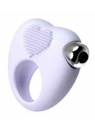 Белое виброкольцо для продления полового акта JOS MOYS - JOS - в Домодедово купить с доставкой