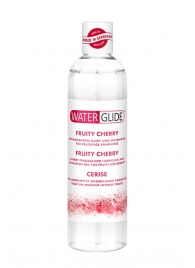 Лубрикант на водной основе с ароматом вишни FRUITY CHERRY - 300 мл. - Waterglide - купить с доставкой в Домодедово