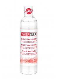 Лубрикант на водной основе с ароматом клубники SWEET STRAWBERRY - 300 мл. - Waterglide - купить с доставкой в Домодедово