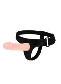 Телесный фаллоимитатор на трусиках Jessica Strap-On - 15,5 см. - Baile - купить с доставкой в Домодедово