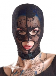 Кружевная маска-балаклава с отверстиями для глаз и рта - Orion - купить с доставкой в Домодедово