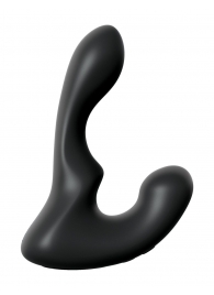 Черный анальный вибростимулятор P-Spot Milker - 14 см. - Pipedream - в Домодедово купить с доставкой