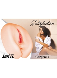 Мастурбатор с 2 тоннелями Satisfaction Gorgeous - Lola Games - в Домодедово купить с доставкой