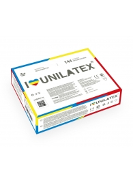 Разноцветные ароматизированные презервативы Unilatex Multifruits - 144 шт. - Unilatex - купить с доставкой в Домодедово