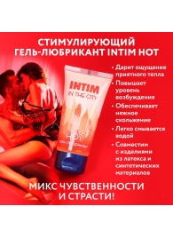 Стимулирующий гель-лубрикант Intim Hot - 60 гр. - Биоритм - купить с доставкой в Домодедово