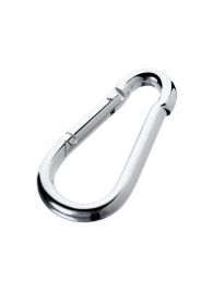 Серебристый карабин TOYFA Metal - ToyFa - купить с доставкой в Домодедово