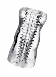 Прозрачный мастурбатор Lingam Asha - ToyFa - в Домодедово купить с доставкой