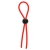 Красное эрекционное лассо с одной бусинкой-утяжкой STRETCHY THICK LASSO - Dream Toys - в Домодедово купить с доставкой