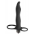 Черная вибронасадка для двойного проникновения Flirtini - 15,9 см. - Lola Games - купить с доставкой в Домодедово