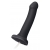 Черный фаллос с имитацией эякуляции Silicon Cum Dildo L - 19,6 см. - Strap-on-me - купить с доставкой в Домодедово