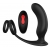 Черный массажер простаты REMOTE P-PLEASER - Dream Toys - в Домодедово купить с доставкой