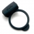 Темно-серое эрекционное кольцо Vibrating Love Ring с вибрацией - Fifty Shades of Grey - в Домодедово купить с доставкой