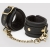 Черные наручники Bound to You Faux Leather Wrist Cuffs - Fifty Shades of Grey - купить с доставкой в Домодедово